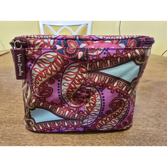 Vera Bradley Lighten Up Lunch Bag Box Resort Medallion Pink Floral Paisley - Picture 15 of 17